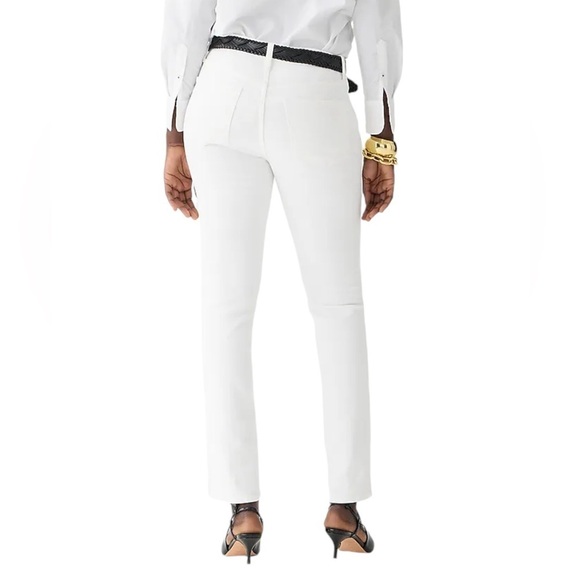 J. Crew White Straight Leg Jeans - Picture 2 of 5